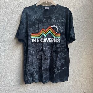 The Caverns Concert Venue Tie-Dye T-Shirt